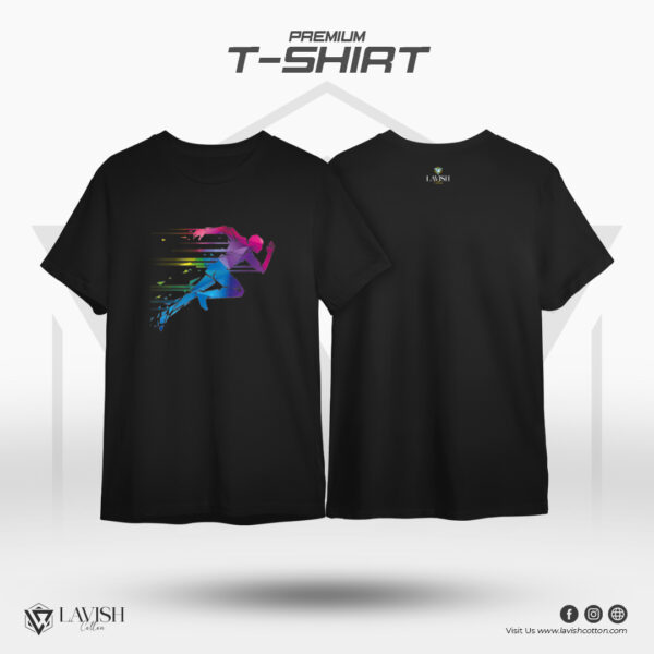 Mens Premium T-Shirt - Energetic Run