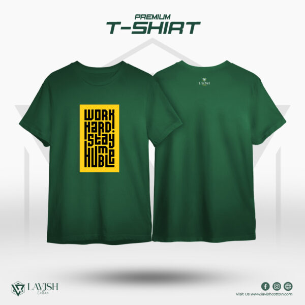 Mens Premium T-Shirt - Work Hard Stay Humble