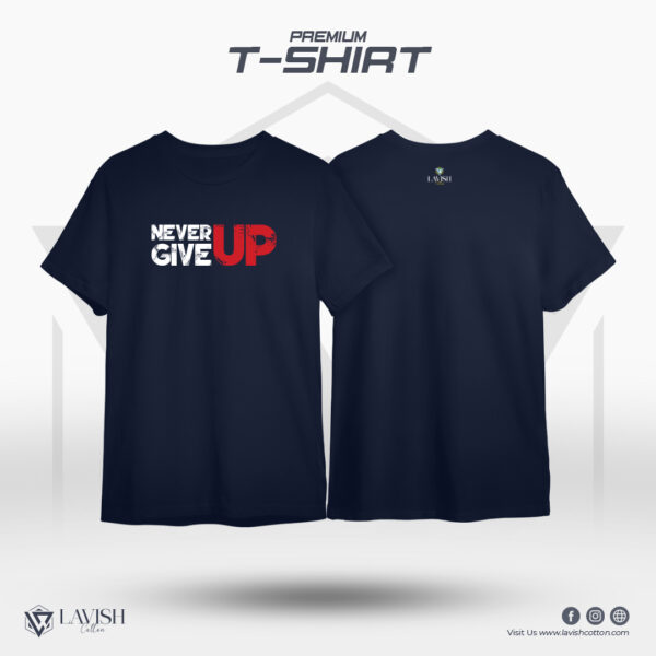Mens Premium T-Shirt - Never Give Up