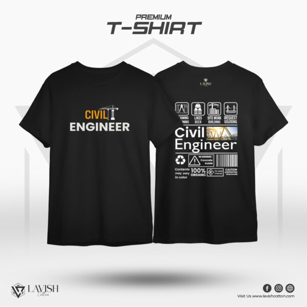 Mens Premium T-Shirt - Civil Engineer